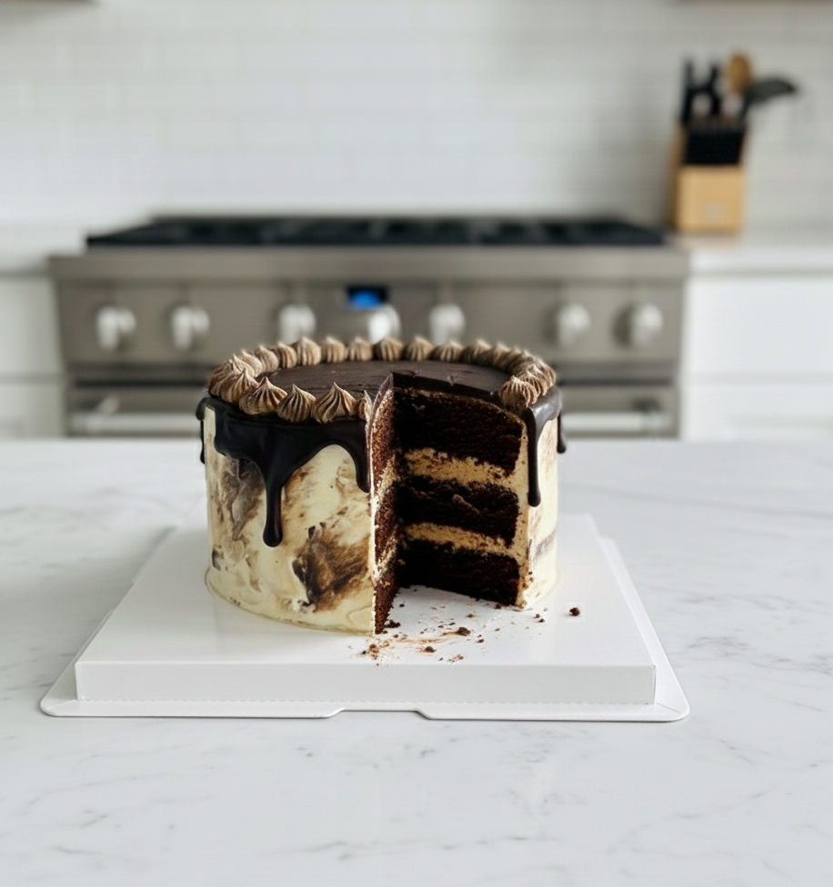 Mocha & Baileys cake