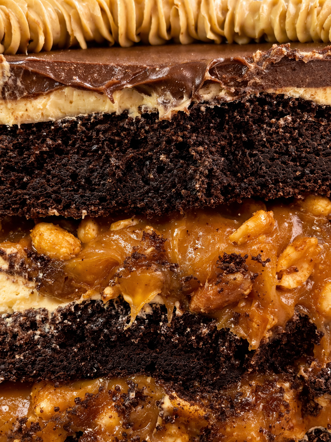 Snickers cake